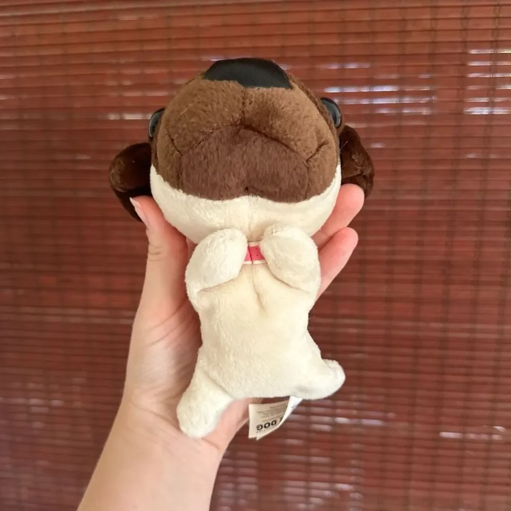 The Dog Artist 2002 Pug Bulldog Dog  Plush Stuffed Toy